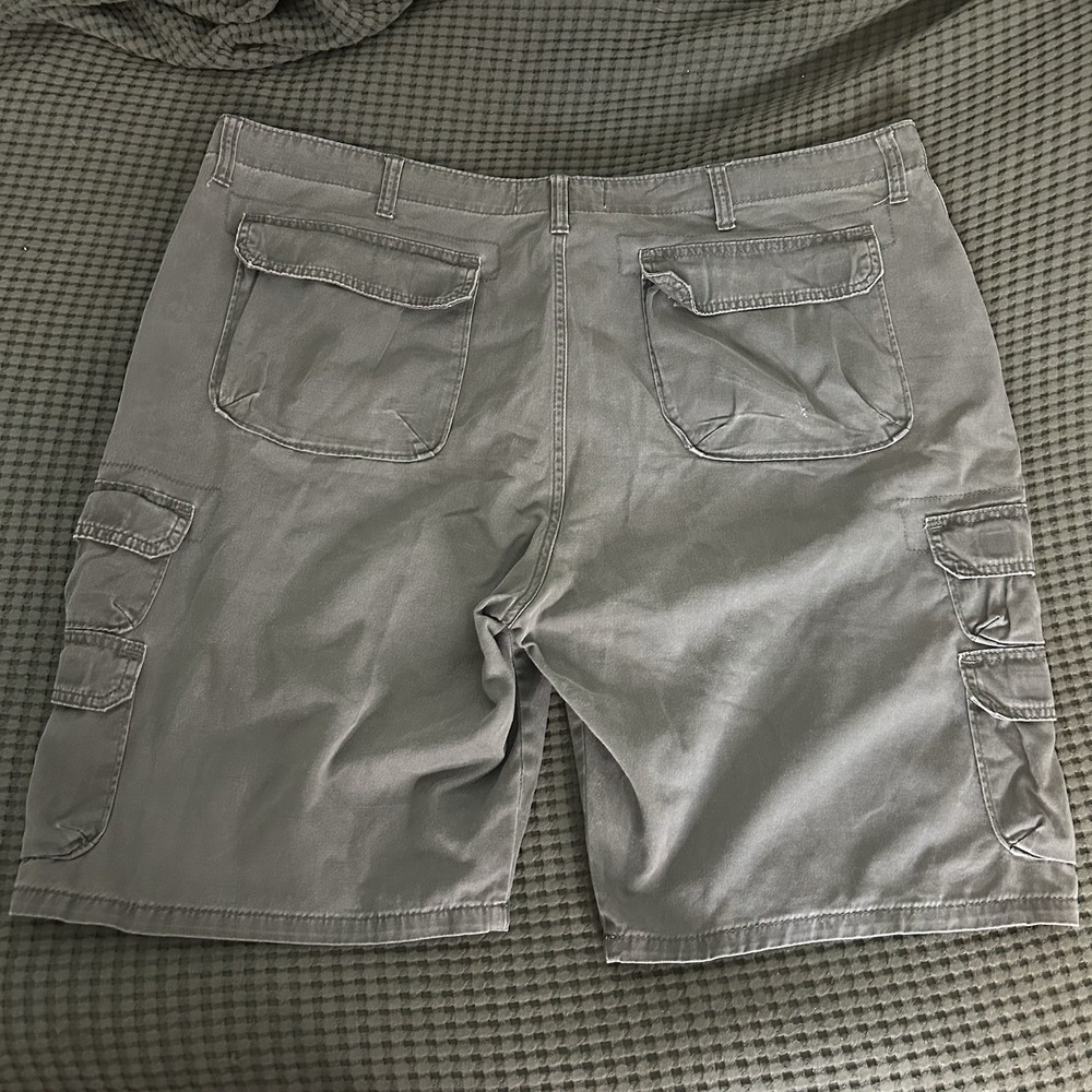 Wrangler Authentics Cargo Shorts Men's‎ Size 42 Olive Gorpcore Camping Workwear - Picture 6 of 6